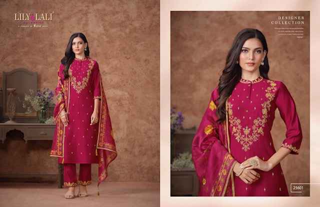 Lily & Lali Rashmika Viscouse Silk Kurti Combo 6 pcs Catalogue ( 6 pcs Catalogue )