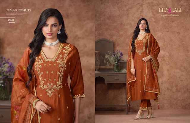 Lily & Lali Rashmika Viscouse Silk Kurti Combo 6 pcs Catalogue ( 6 pcs Catalogue )