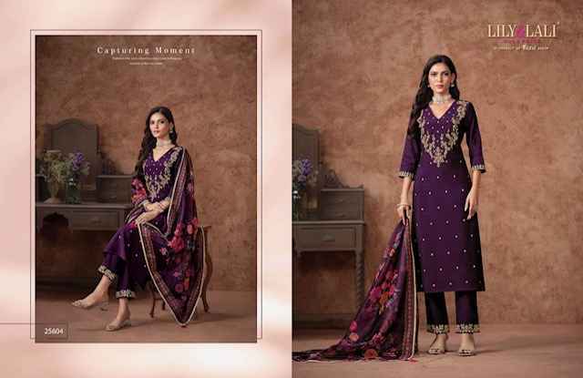 Lily & Lali Rashmika Viscouse Silk Kurti Combo 6 pcs Catalogue ( 6 pcs Catalogue )