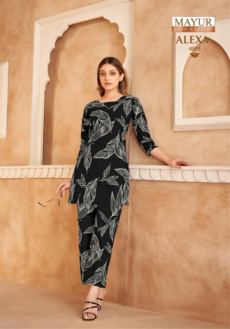 Mayur Creation Alexa Vol 4 Cotton Cord Set - Wholesale Factory ( 10 pcs Catalogue )
