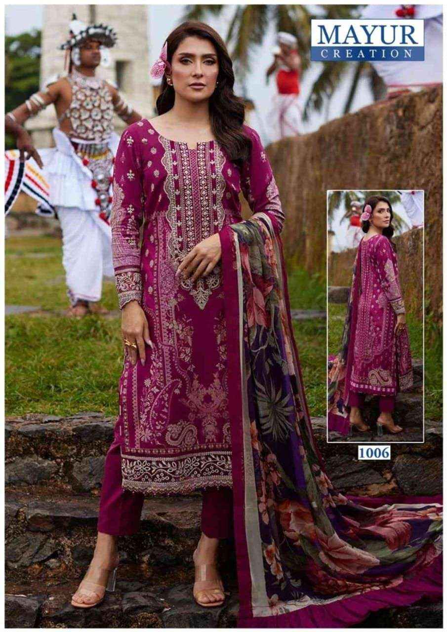 Mayur Khwahish Vol 1 Unstitch Cotton Dress Material Wholesale Price ( 8 Pcs Catalog )