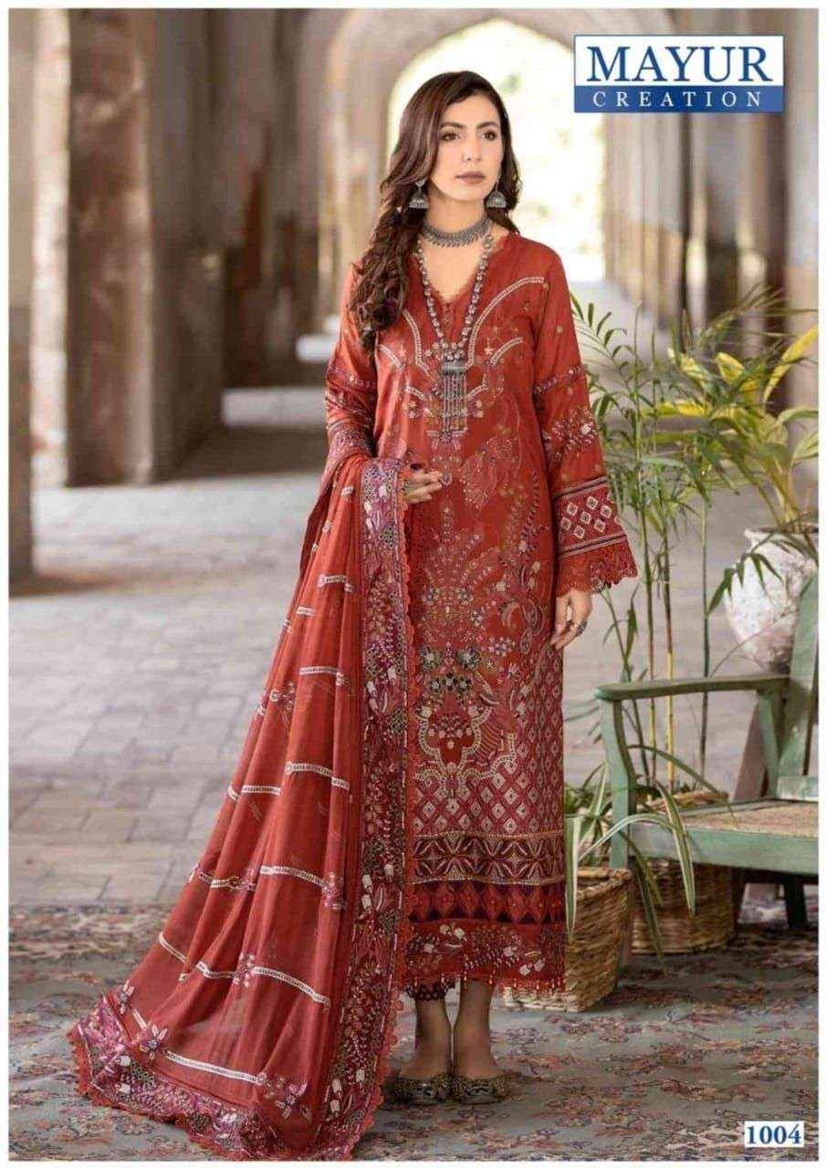 Mayur Khwahish Vol 1 Unstitch Cotton Dress Material Wholesale Price ( 8 Pcs Catalog )