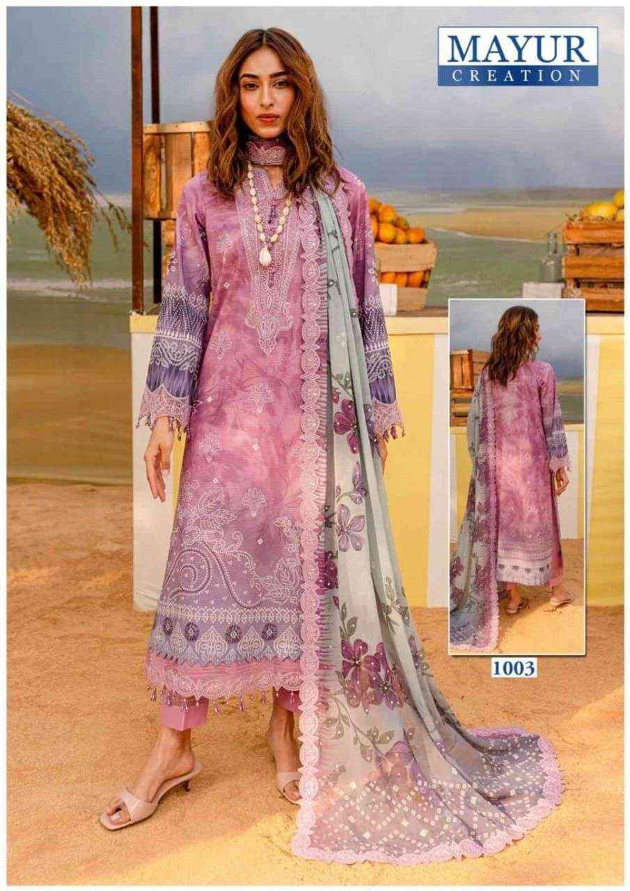 Mayur Khwahish Vol 1 Unstitch Cotton Dress Material Wholesale Price ( 8 Pcs Catalog )