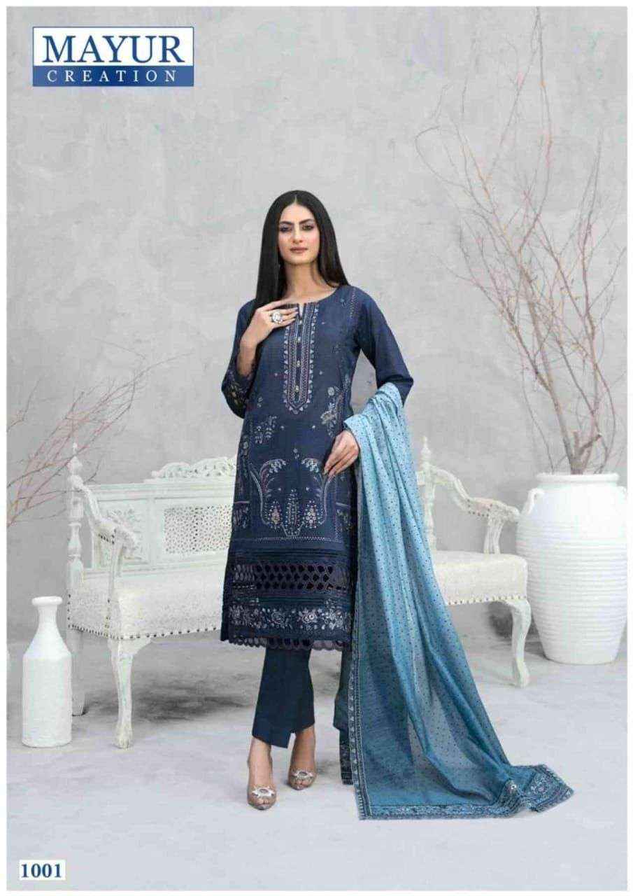 Mayur Khwahish Vol 1 Unstitch Cotton Dress Material Wholesale Price ( 8 Pcs Catalog )