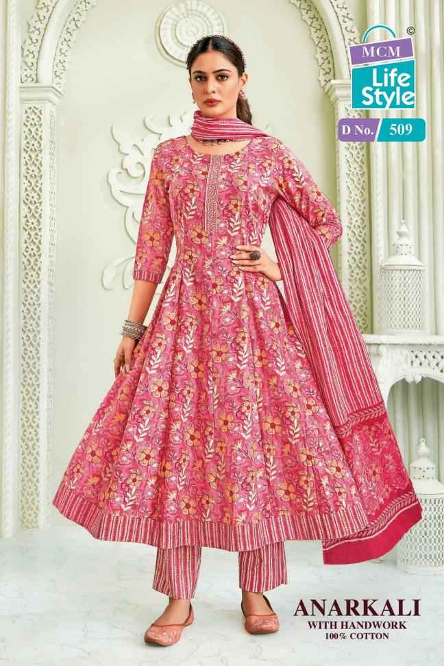 MCM Lifestyle Anarkali Vol 5 Readymade Suits Wholesale Price (10 pcs Catalogue )