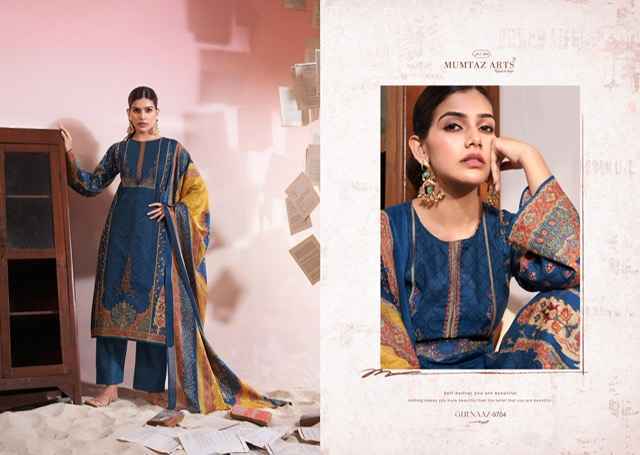 Mumtaz Arts Gulnaaz Viscouse Cotton Suits - Wholesale Factory ( 6 pcs Catalogue )