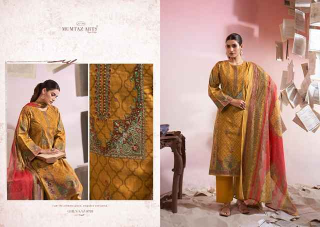 Mumtaz Arts Gulnaaz Viscouse Cotton Suits - Wholesale Factory ( 6 pcs Catalogue )