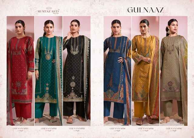 Mumtaz Arts Gulnaaz Viscouse Cotton Suits - Wholesale Factory ( 6 pcs Catalogue )