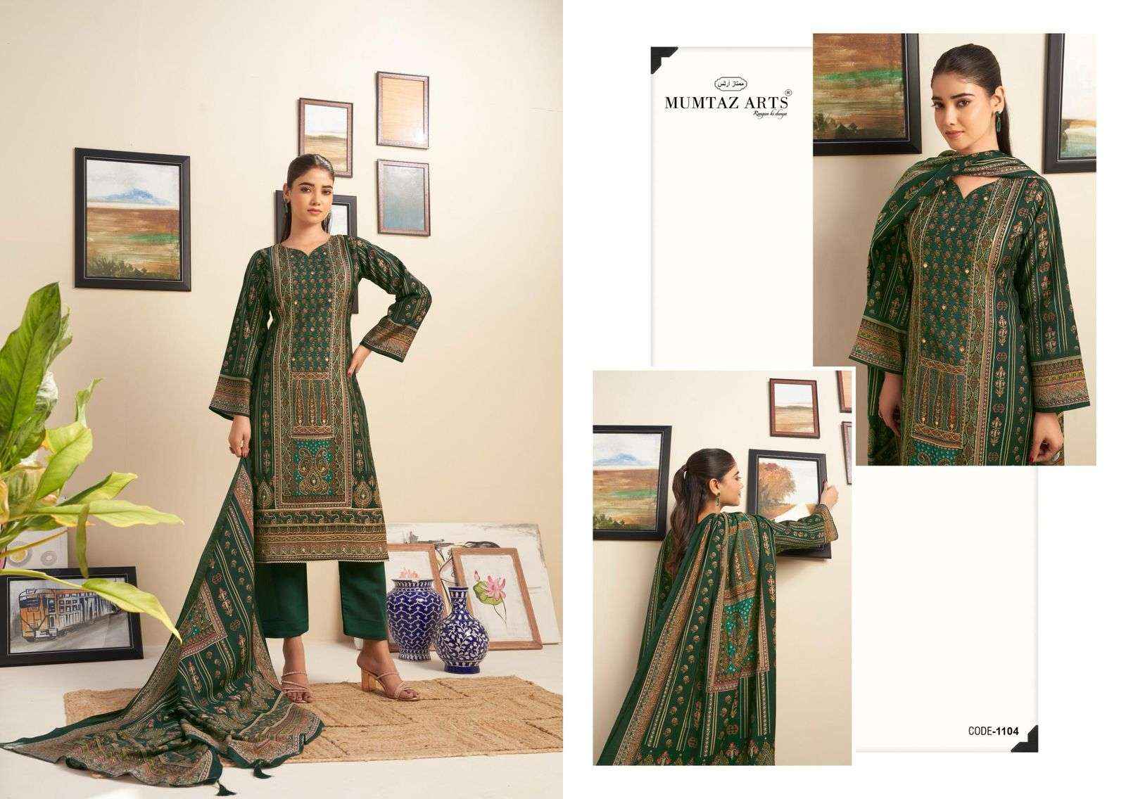 Mumtaz Arts Nayaab Vol 7 Fancy Handwork Muslin Dress Wholesale Price ( 6 Pcs Catalog )
