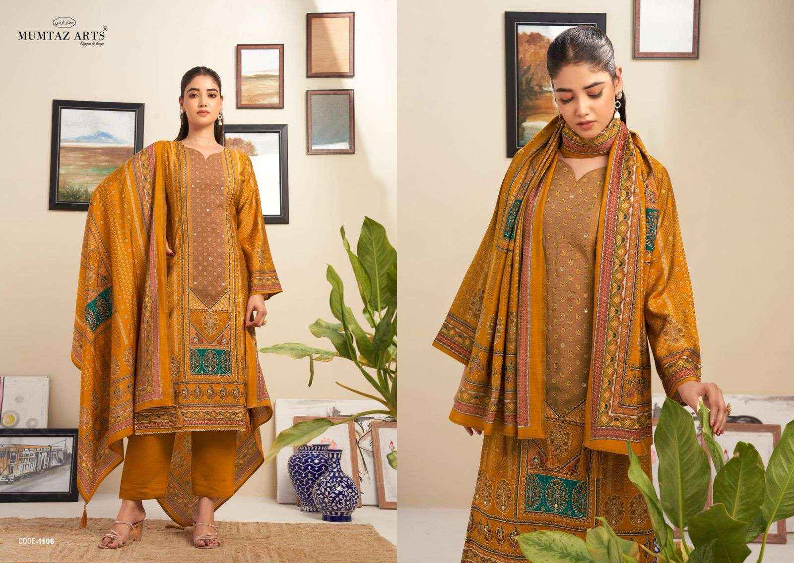 Mumtaz Arts Nayaab Vol 7 Fancy Handwork Muslin Dress Wholesale Price ( 6 Pcs Catalog )