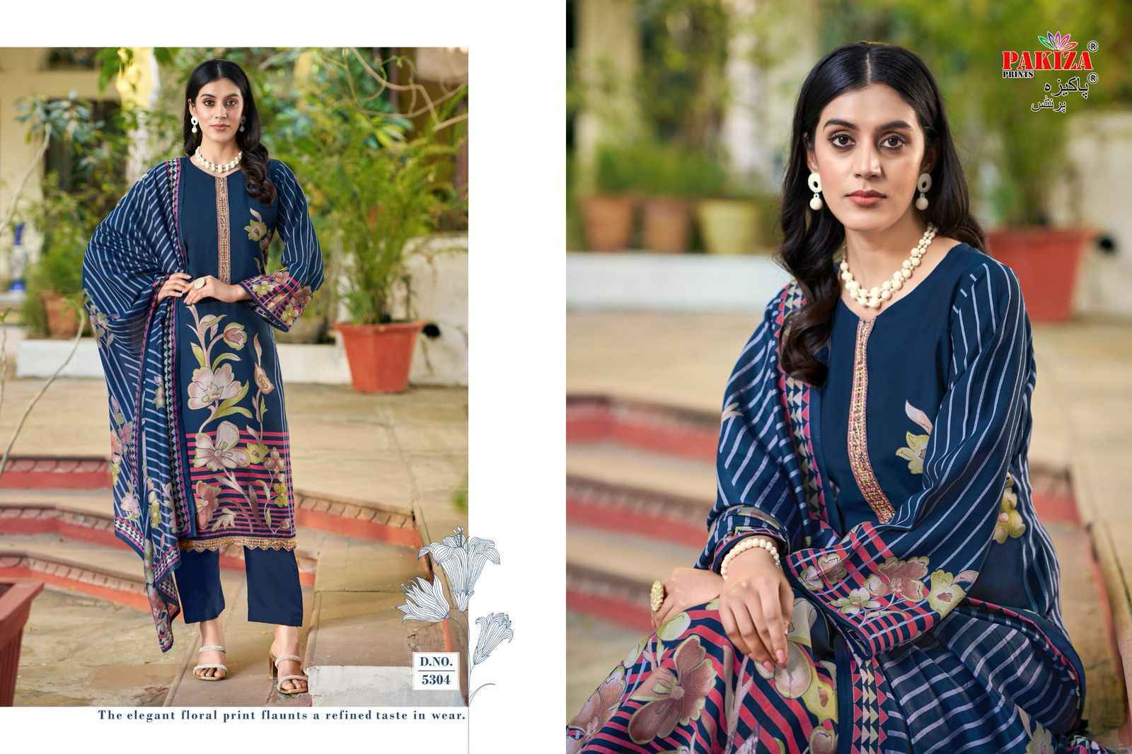 Pakiza Prints Noor Vol 53 Silk Chanderi Suits - Wholesale Factory ( 10 pcs Catalogue )
