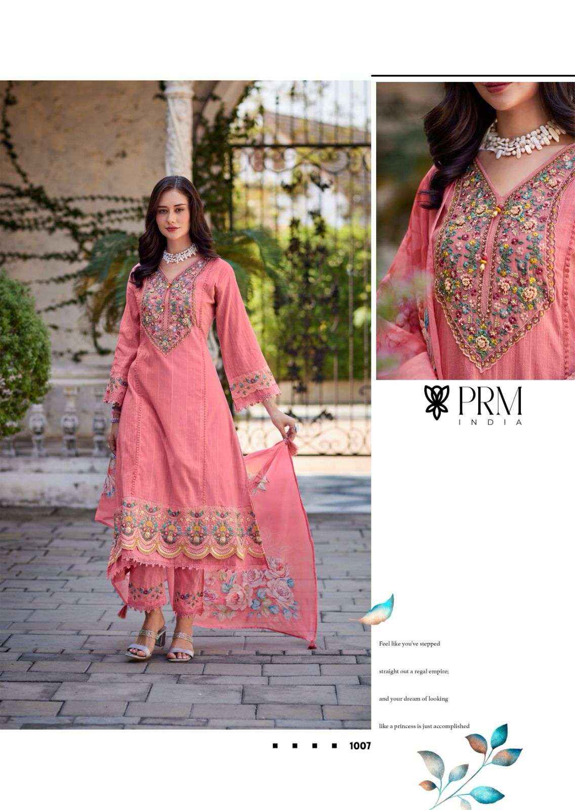 Prm India Kala Cotton Readymade Suits Wholesale Surat ( 6 Pcs Catalogue )