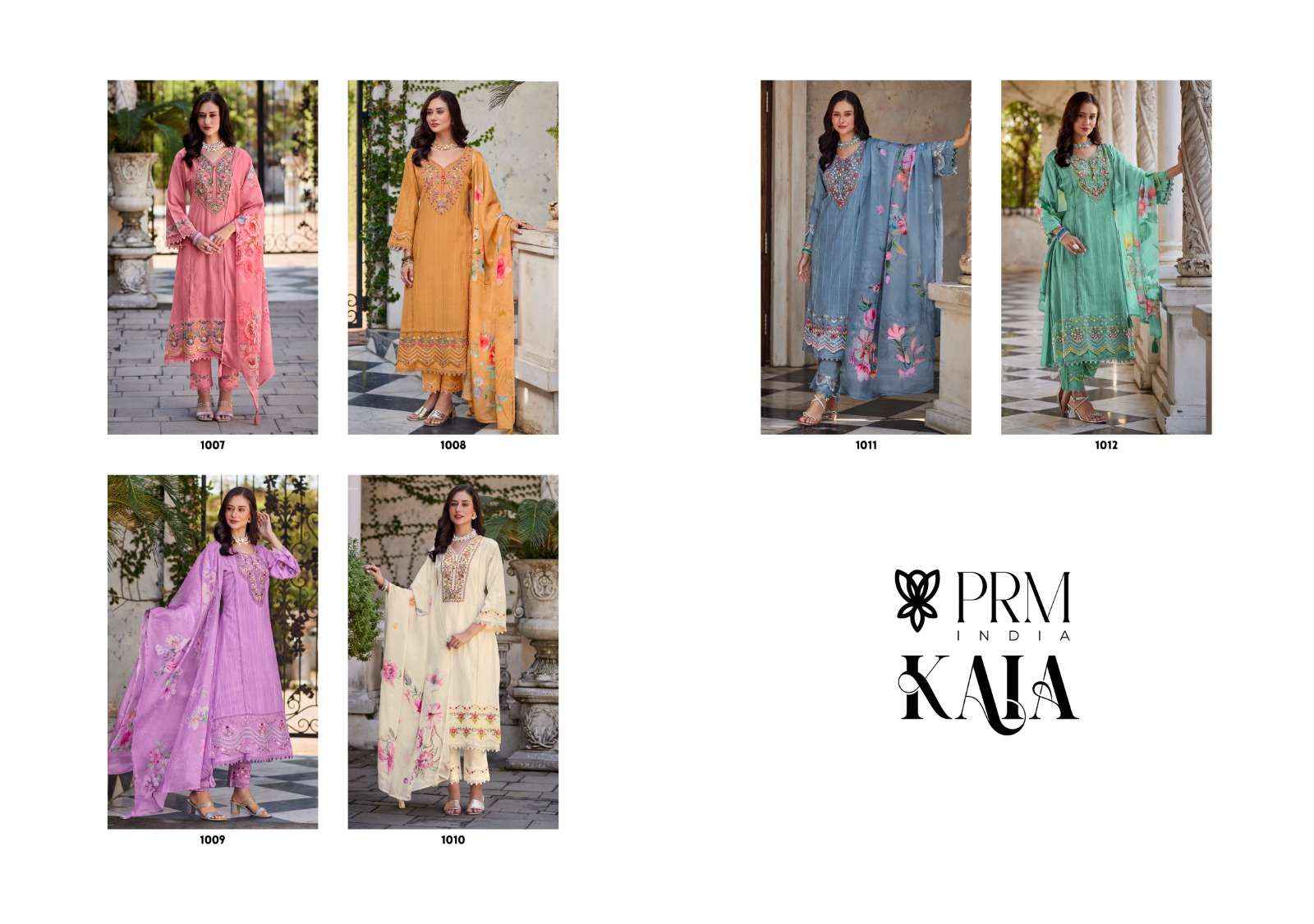 Prm India Kala Cotton Readymade Suits Wholesale Surat ( 6 Pcs Catalogue )