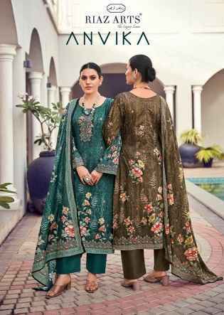 Riaz Arts Anvika Cotton Salwar Kameez Wholesale Price   (4 pcs Catalogue)