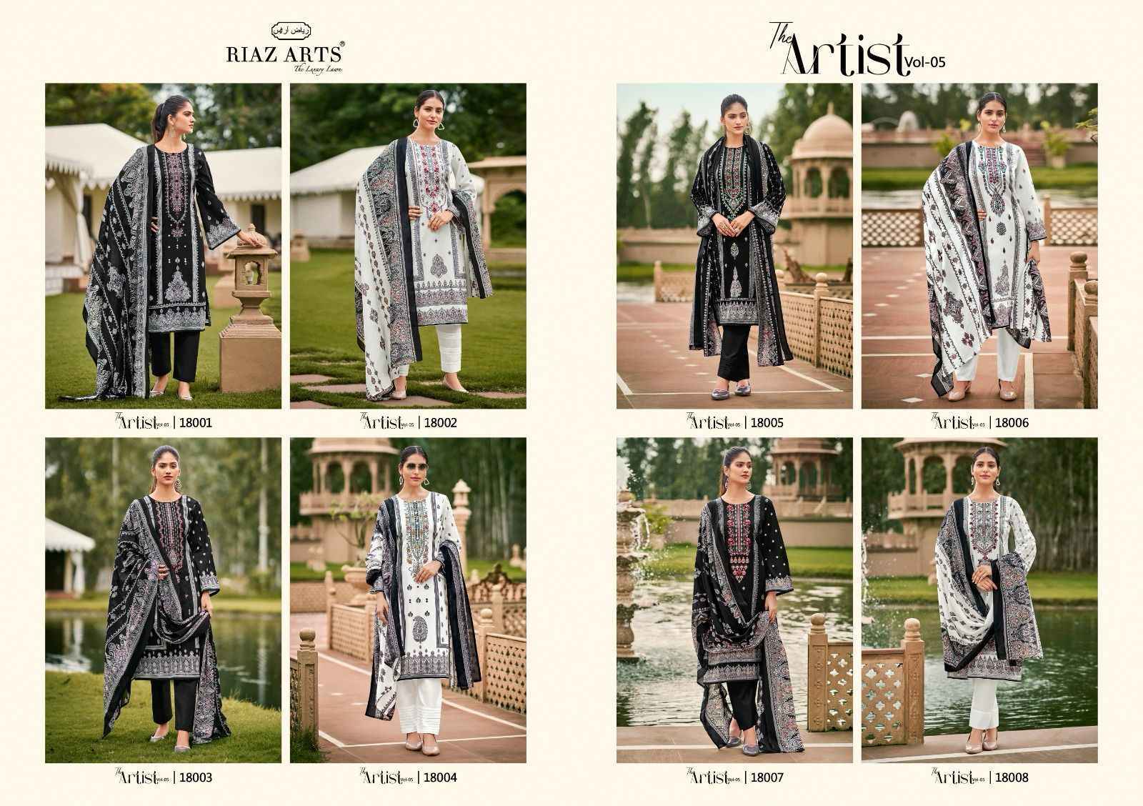 Riaz Rts Riaz Arts The Artist Vol 5 Suits Wholesale