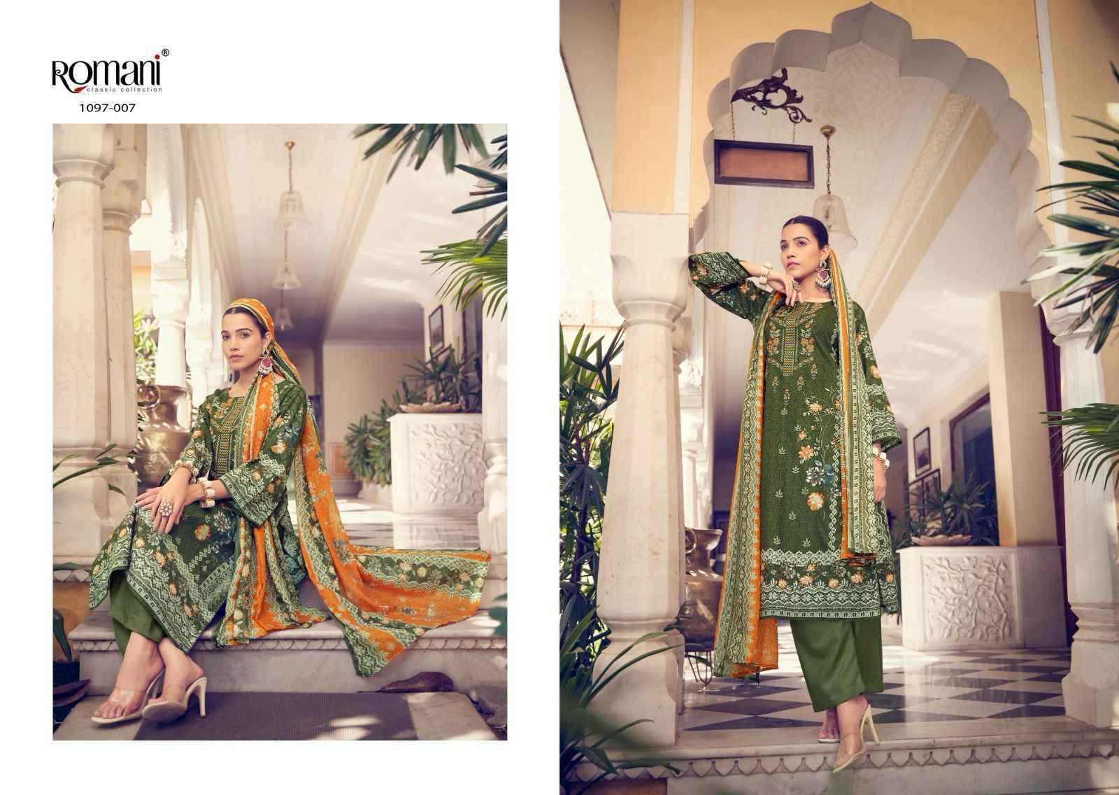 Romani Aarzu Vol 14 Cotton Dress Material ( 8 pcs Catalogue )