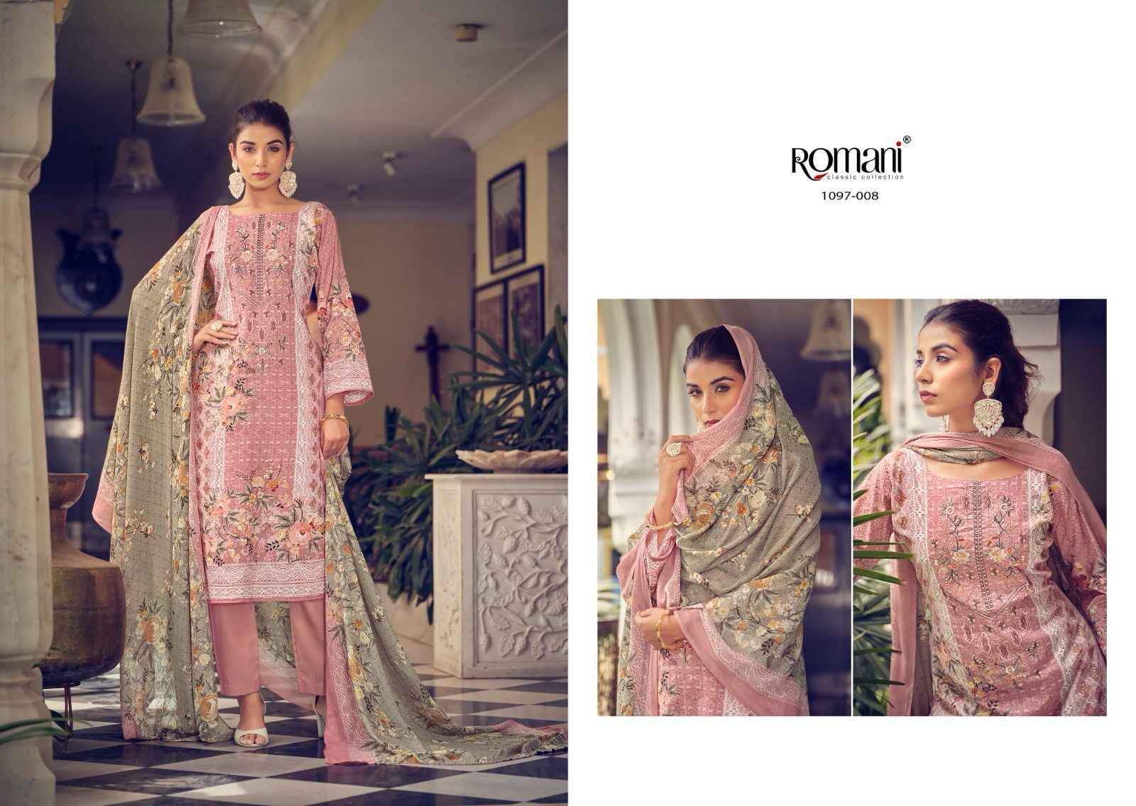 Romani Aarzu Vol 14 Cotton Dress Material ( 8 pcs Catalogue )