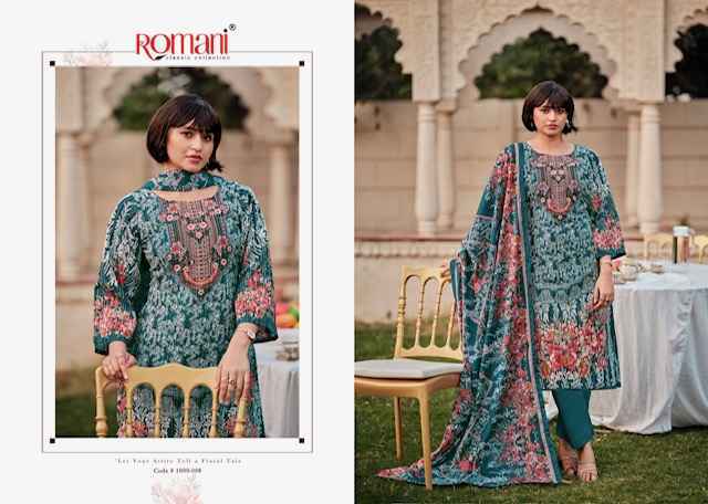 Romani Saniya Cotton Pakistani Salwar Kameez Online shopping ( 8 pcs Catalogue )