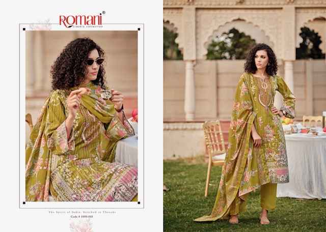 Romani Saniya Cotton Pakistani Salwar Kameez Online shopping ( 8 pcs Catalogue )