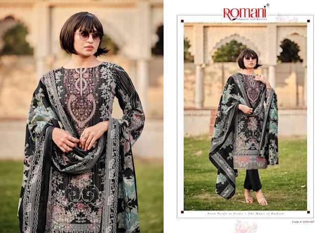 Romani Saniya Cotton Pakistani Salwar Kameez Online shopping ( 8 pcs Catalogue )