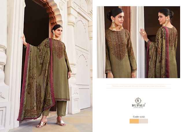 Rupali Fashion Kimberly Musline Dress Material Wholesale Price (6 pcs Catalogue)