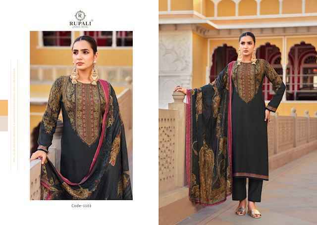 Rupali Fashion Kimberly Musline Dress Material Wholesale Price (6 pcs Catalogue)