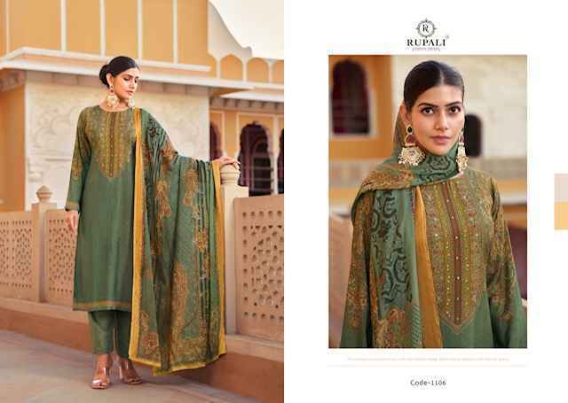 Rupali Fashion Kimberly Musline Dress Material Wholesale Price (6 pcs Catalogue)