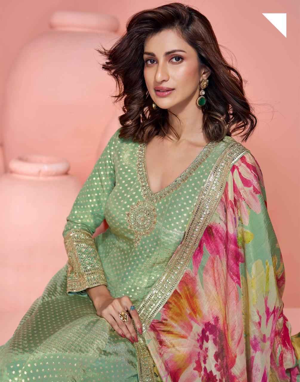 Sayuri Designer Sikha Readymade Viscouse Organza Silk Dress Wholesale Price ( 3 Pcs Catalog )