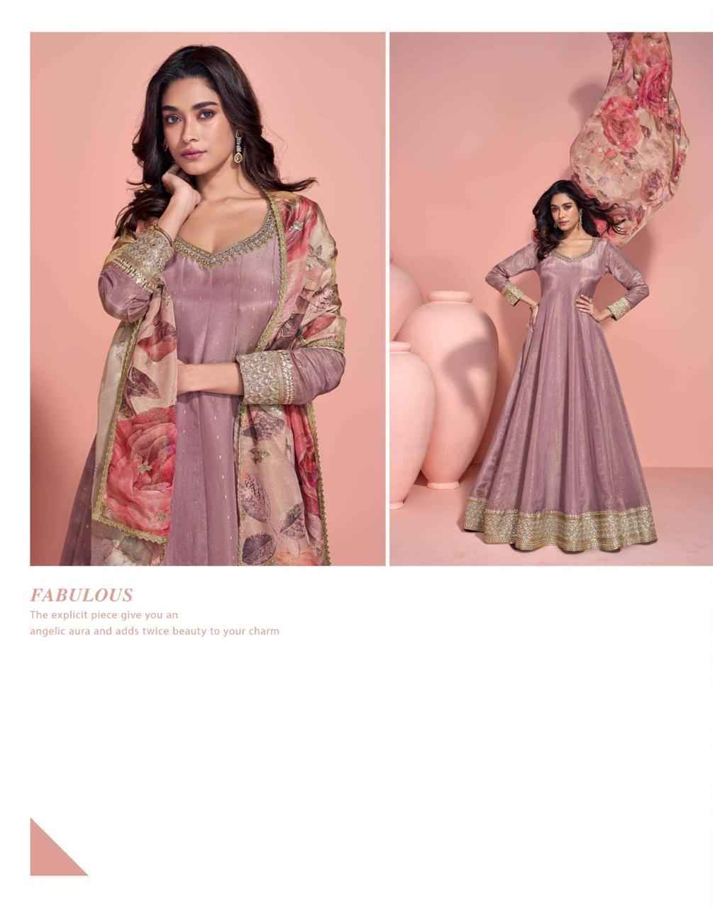 Sayuri Designer Sikha Readymade Viscouse Organza Silk Dress Wholesale Price ( 3 Pcs Catalog )
