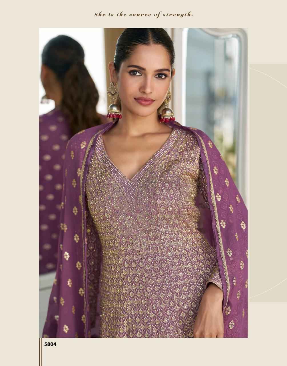Sayuri Designer Virasat Readymade Georgette Dress Wholesale Price ( 3 Pcs Catalog )