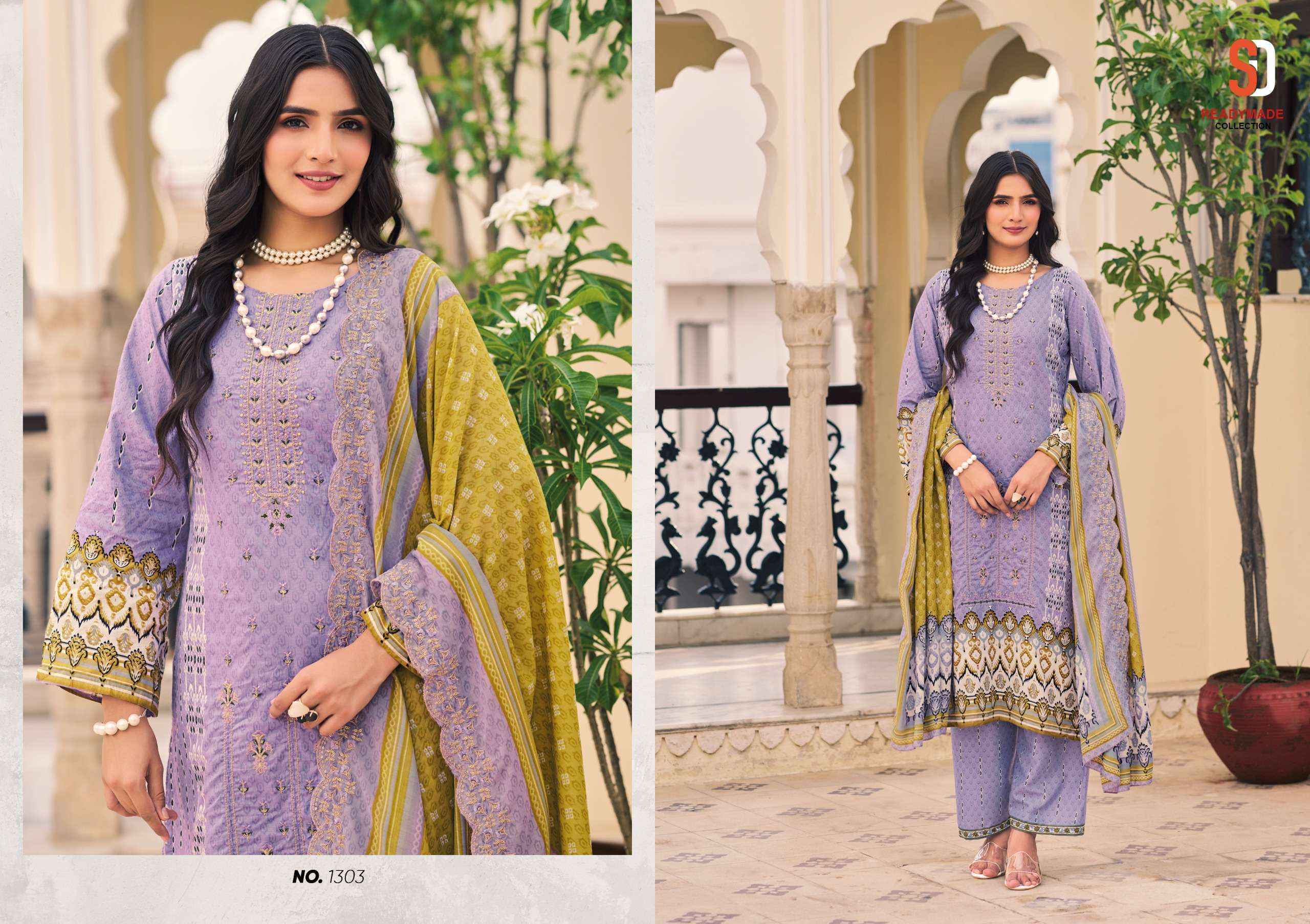 Shraddha Designer Bin Saeed Vol 13 Cotton  Readymade Pakistani suits ( 8 pcs Catalogue )