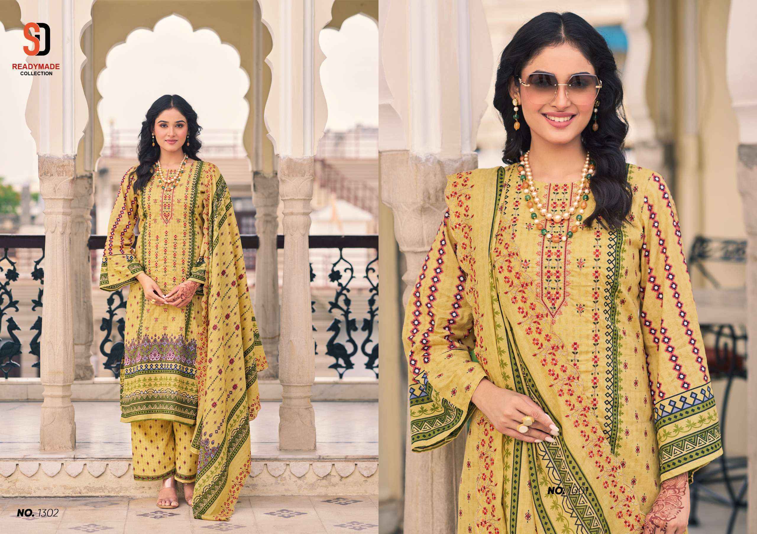 Shraddha Designer Bin Saeed Vol 13 Cotton  Readymade Pakistani suits ( 8 pcs Catalogue )