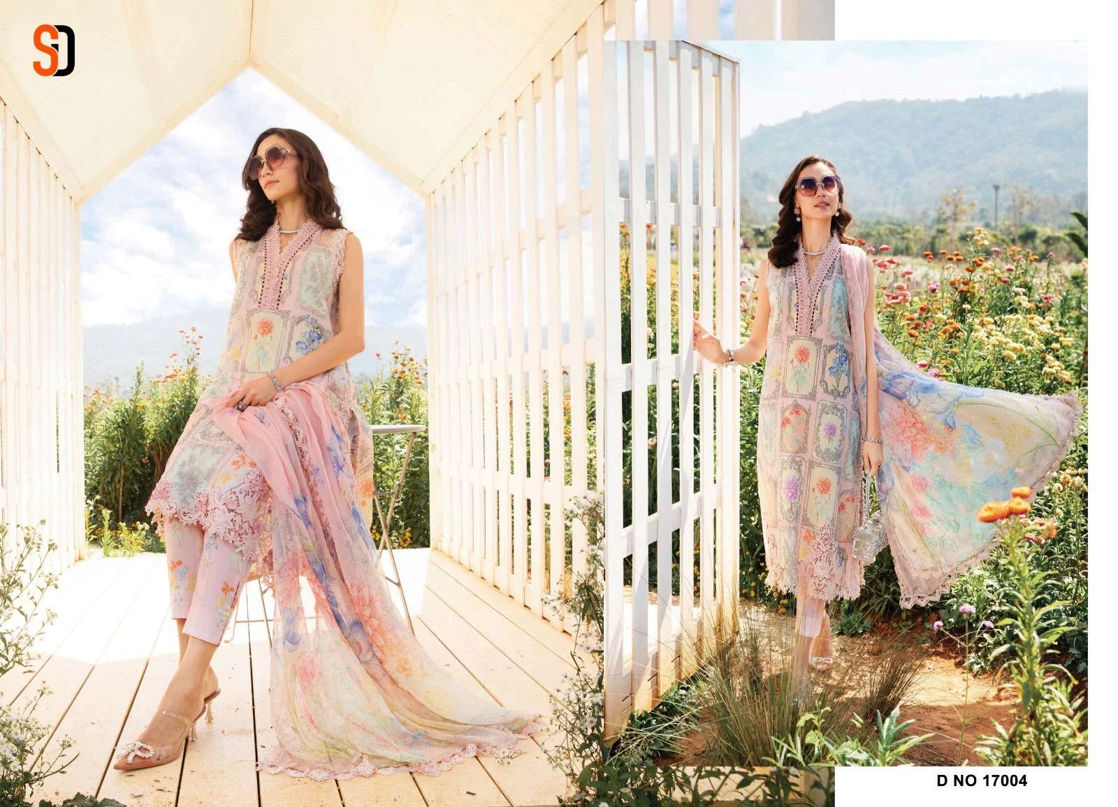 Shraddha Designer M Print Vol 17 Cotton Pakistani Dress Material ( 4 Pcs Catalogue )