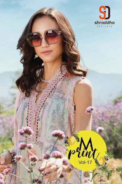 Shraddha Designer M Print Vol 17 Pakistani Suits Wholesale Price ( 4 pcs Catalogue )