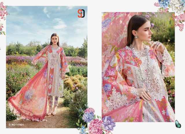 Shraddha Designer M Print Vol 17 Pakistani Suits Wholesale Price ( 4 pcs Catalogue )