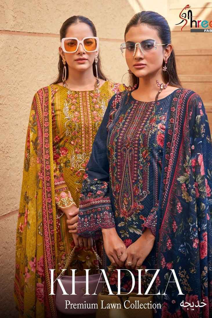 Shree Fabs Khadiza Cotton Pakistani Suits Latest Catalog  (8 pcs Catalogue)