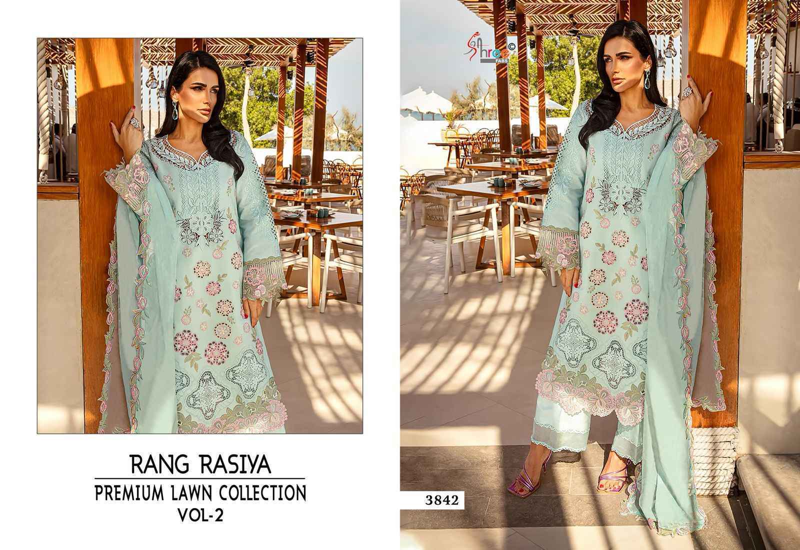 Shree Fabs Rang Rasiya Vol 2 Cotton Pakistani Suits (7 pcs Catalogue)