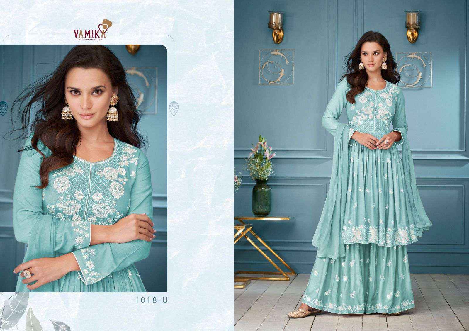 Vamika Lakhnavi Vol 3 Hit List Readymade Suit Wholesale Price ( 5 Pcs Catalog )