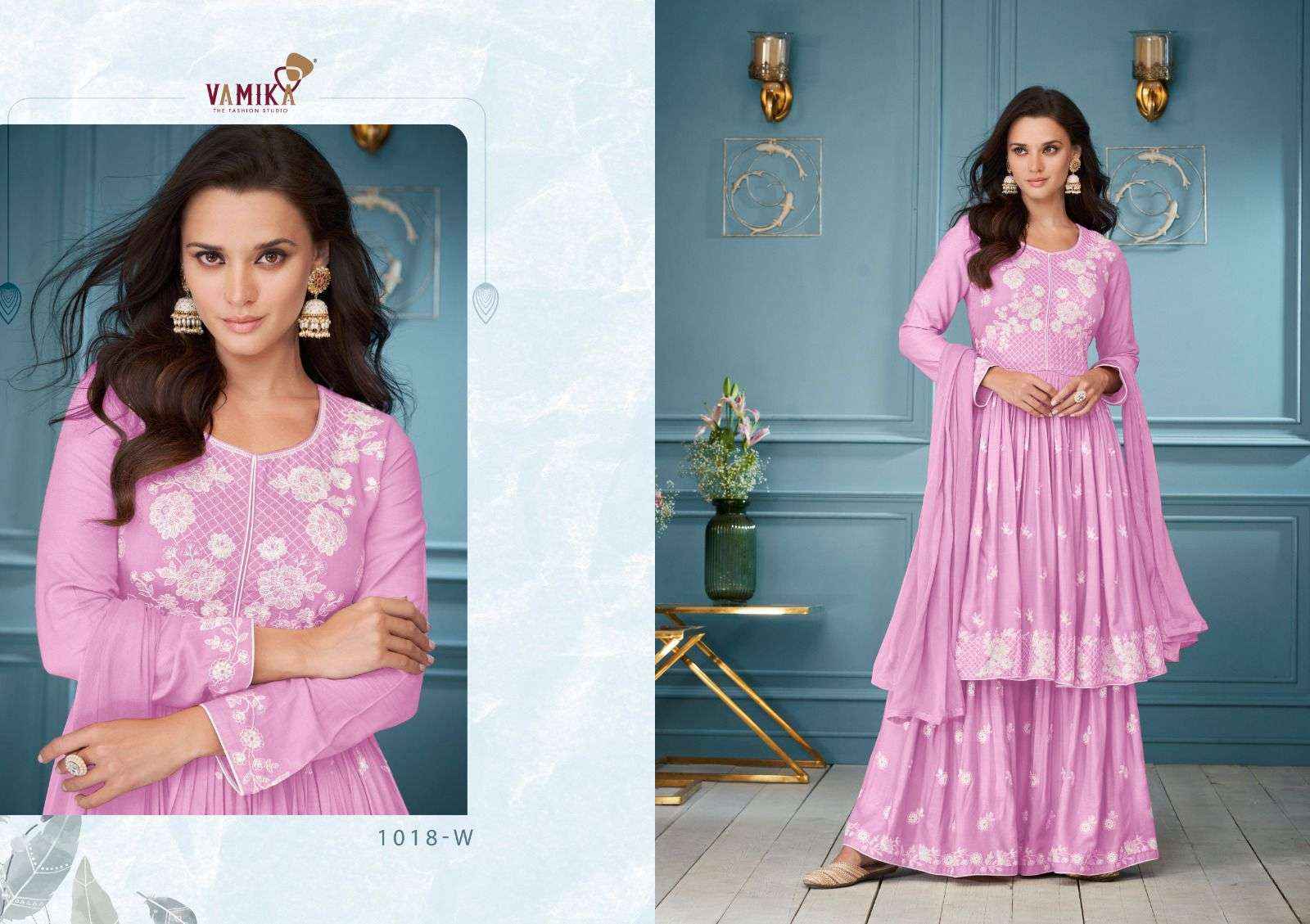 Vamika Lakhnavi Vol 3 Hit List Readymade Suit Wholesale Price ( 5 Pcs Catalog )