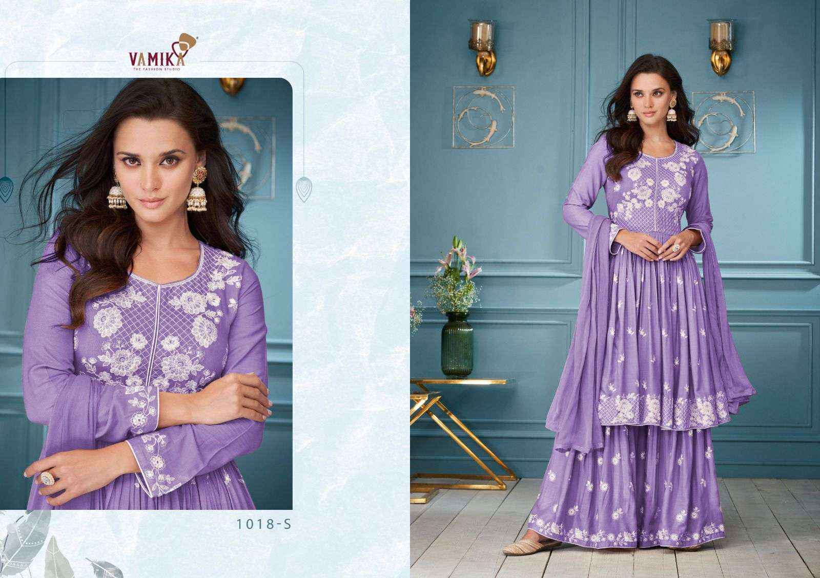 Vamika Lakhnavi Vol 3 Hit List Readymade Suit Wholesale Price ( 5 Pcs Catalog )
