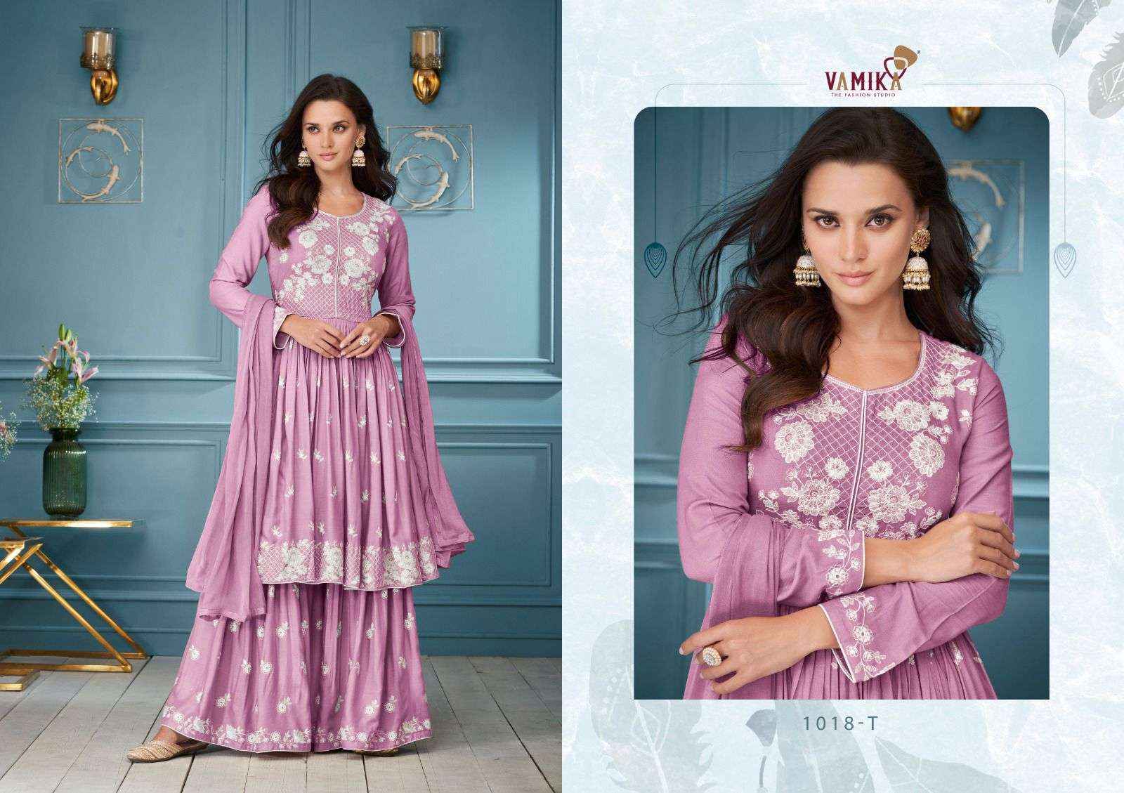 Vamika Lakhnavi Vol 3 Hit List Readymade Suit Wholesale Price ( 5 Pcs Catalog )