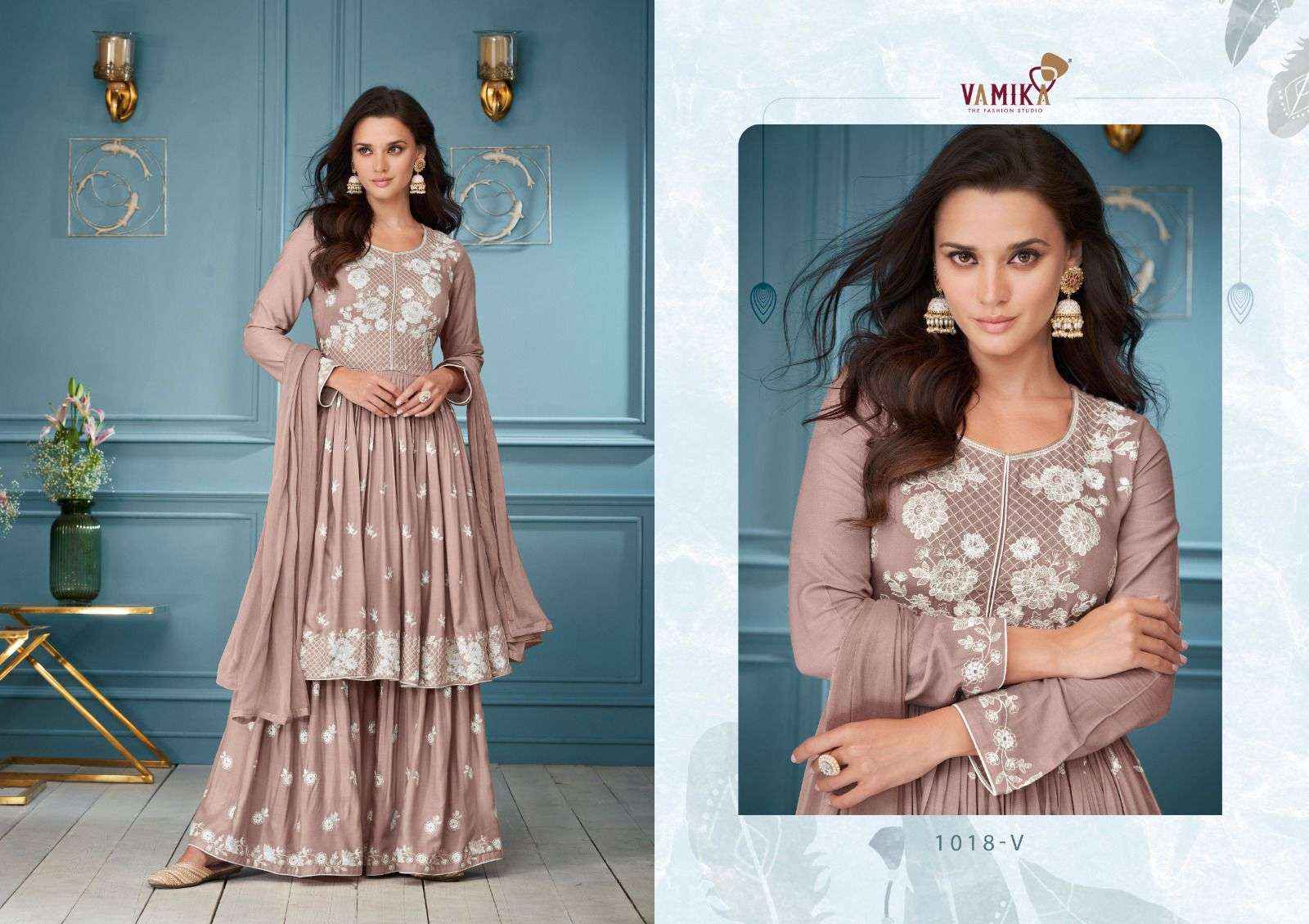 Vamika Lakhnavi Vol 3 Hit List Readymade Suit Wholesale Price ( 5 Pcs Catalog )