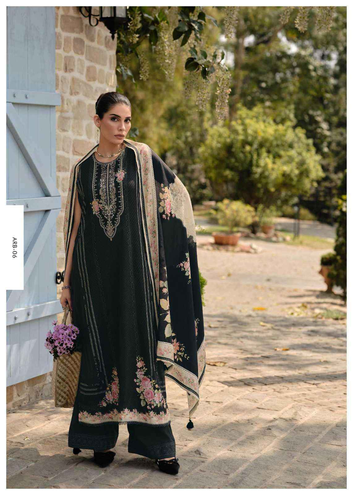 Varsha A Royal Bouquet Digital Style Cotton Premium Designs Suit Wholesale Price ( 6 Pcs Catalog )