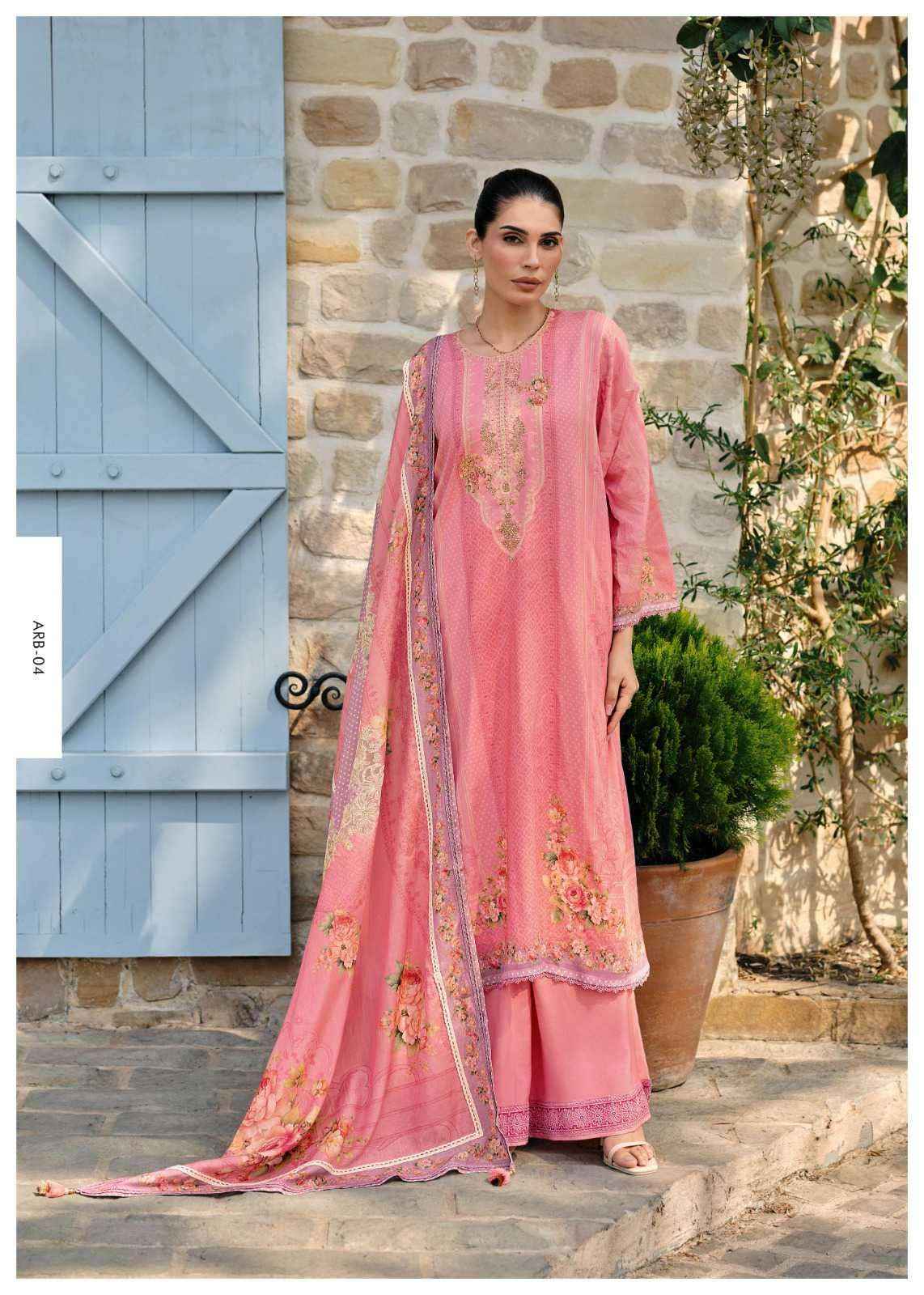 Varsha A Royal Bouquet Digital Style Cotton Premium Designs Suit Wholesale Price ( 6 Pcs Catalog )