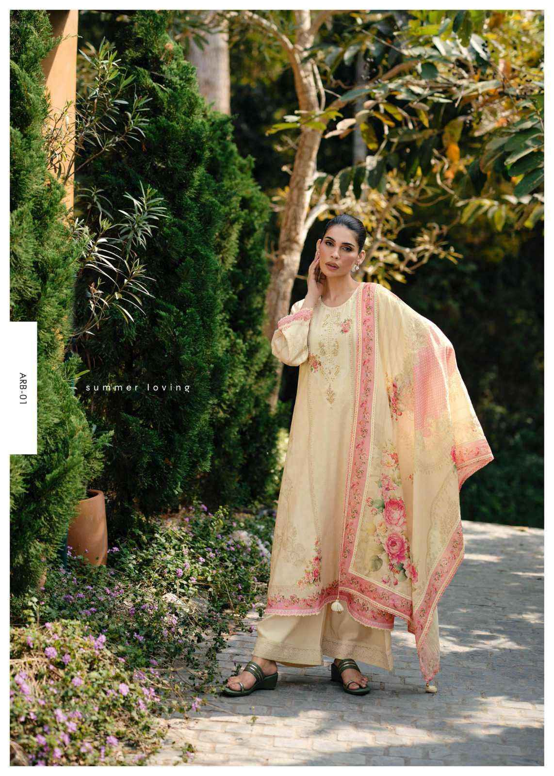 Varsha A Royal Bouquet Digital Style Cotton Premium Designs Suit Wholesale Price ( 6 Pcs Catalog )