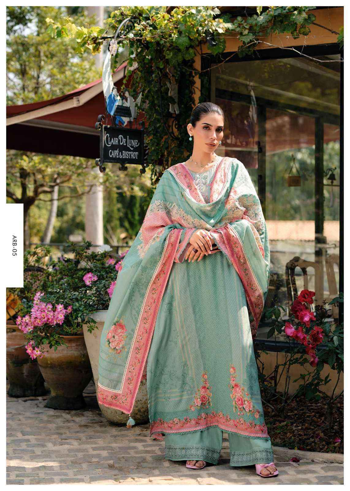 Varsha A Royal Bouquet Digital Style Cotton Premium Designs Suit Wholesale Price ( 6 Pcs Catalog )