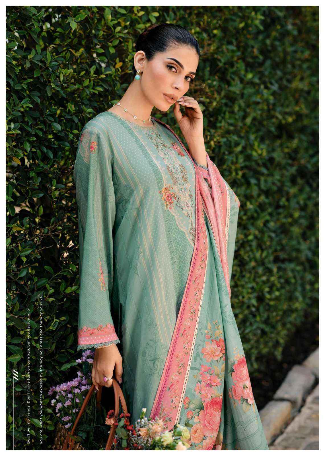Varsha A Royal Bouquet Digital Style Cotton Premium Designs Suit Wholesale Price ( 6 Pcs Catalog )