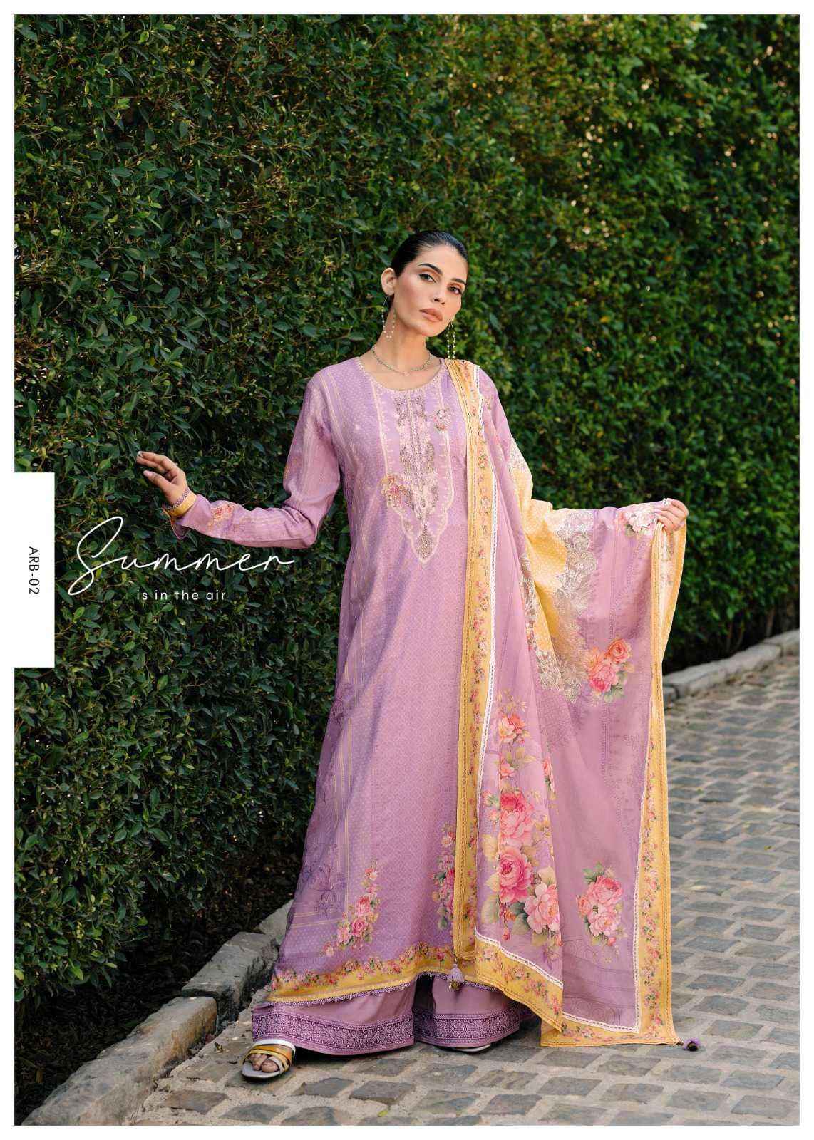 Varsha A Royal Bouquet Digital Style Cotton Premium Designs Suit Wholesale Price ( 6 Pcs Catalog )