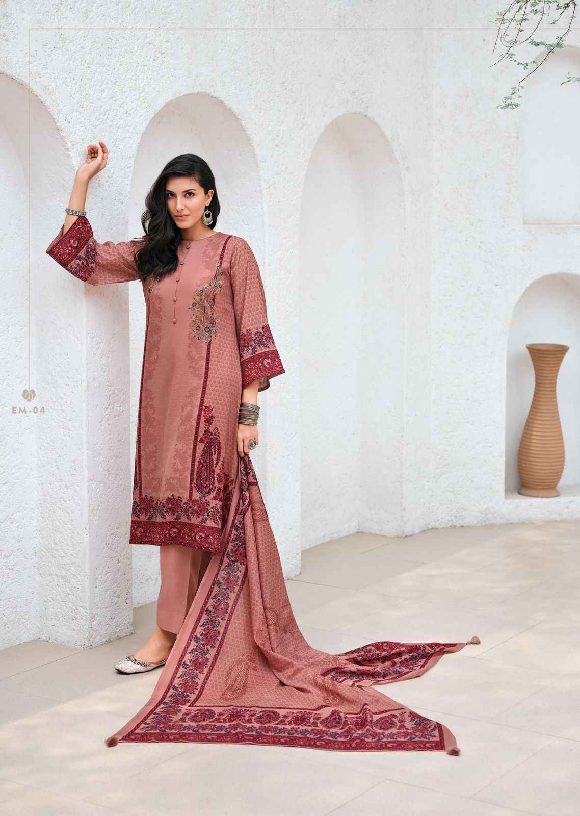 Varsha Fashion Ember Excel Cotton Salwar Suits ( 4 pcs Catalogue )