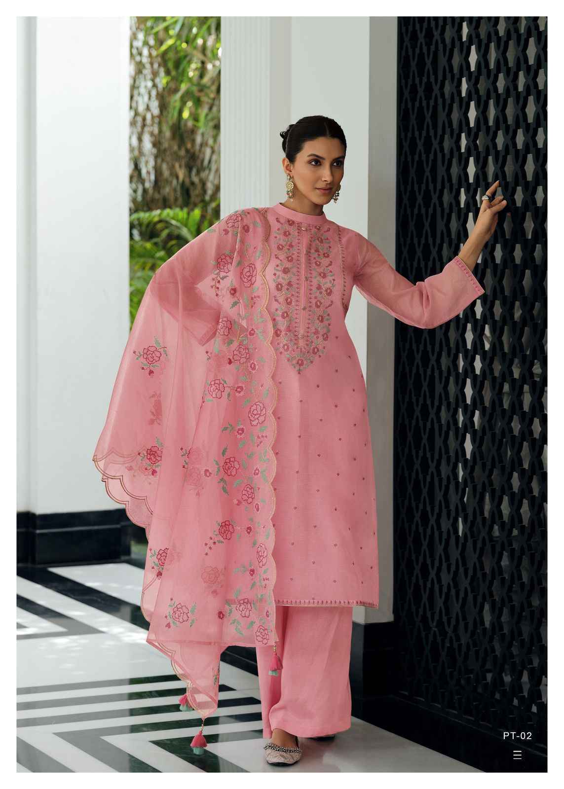 Varsha Fashion Petals Super Net Suits Latest Catalog ( 6 pcs Catalogue )